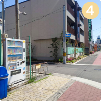 地下鉄新深江駅からの道4