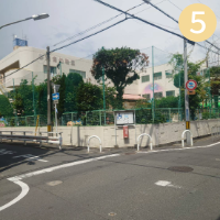 地下鉄新深江駅からの道5